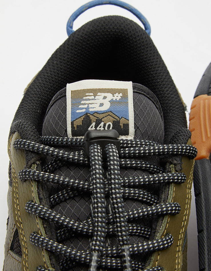 New Balance Numeric 440 Trail Low Skate Shoes - Olive/Black