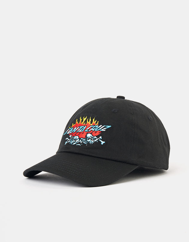 Santa Cruz Salba Voodoo Pit Strapback Cap - Black
