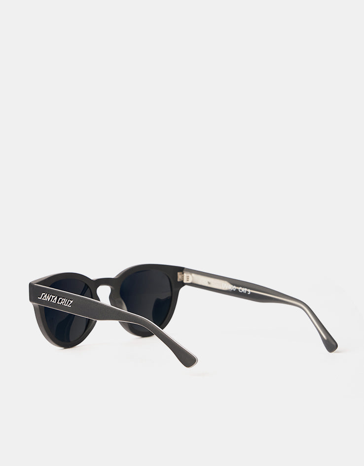 Santa Cruz Watson Plus Sunglasses - Matt Black/Black