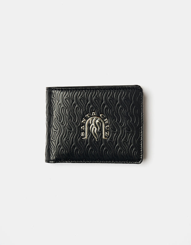 Santa Cruz Dressen Tribal Wallet - Black