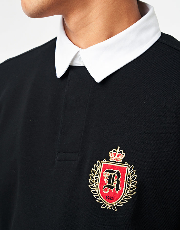 Route One Jonah L/S Shirt - Black