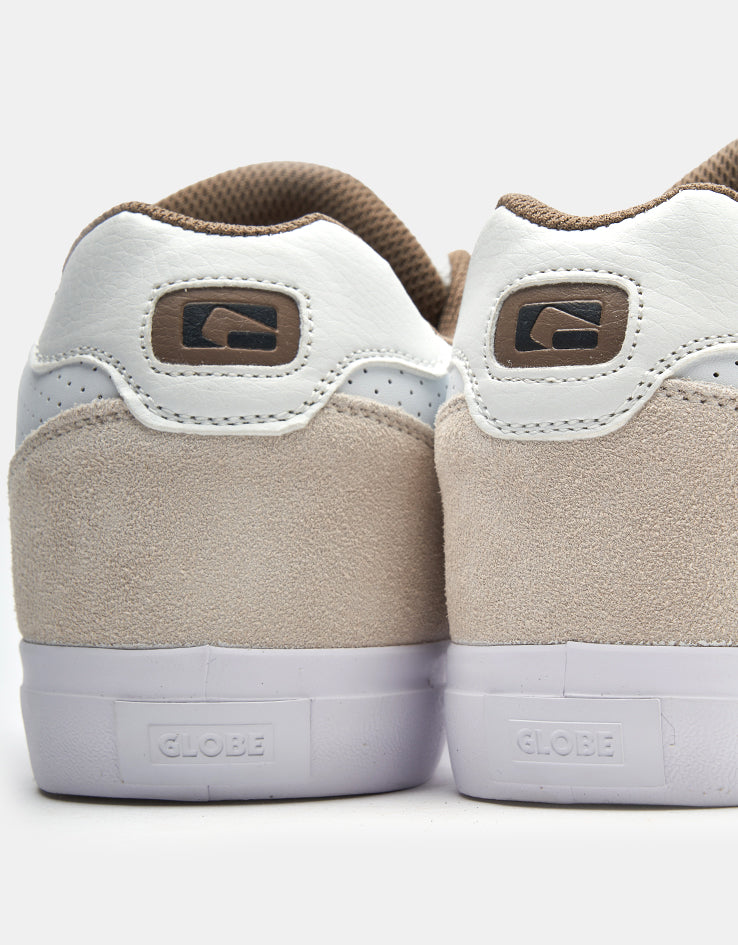 Globe Encore-2 Skate Shoes - White Dip
