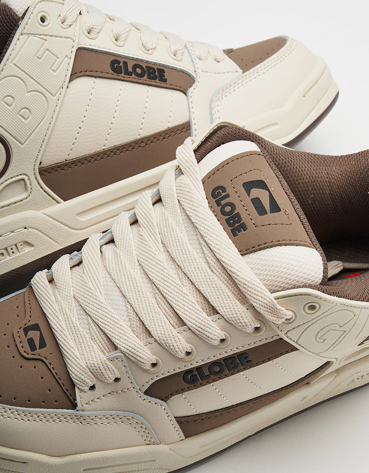 Globe Tilt Skate Shoes - Parchment