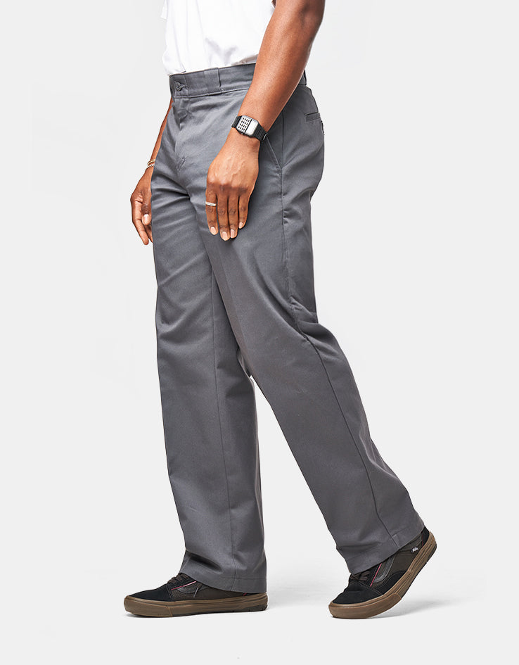 パンツ SUNDAYS BEST WORK PANTS/CHARCOAL Dickies 247 Loose Work Pant - Charcoal Grey – Route One
