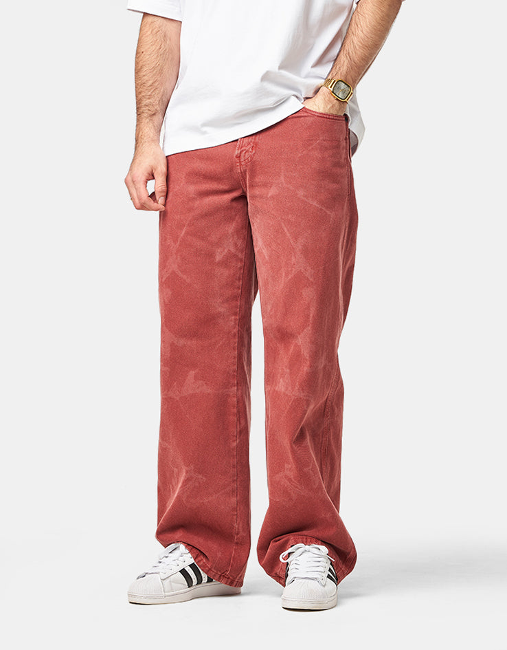 Dickies 958 Baggy Straight Work Jean - Garnet
