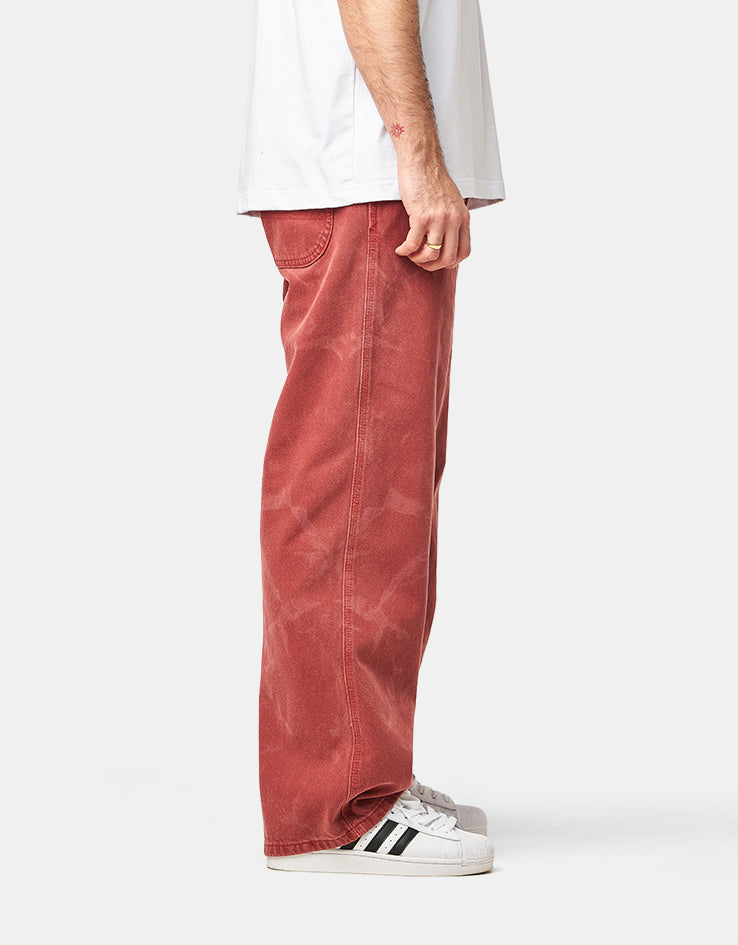 Dickies 958 Baggy Straight Work Jean - Garnet