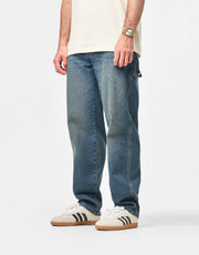 Dickies 993 Regular Tapered Carpenter Jean - Khaki Tinted Blue