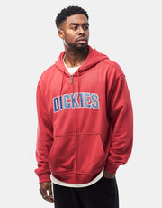 Dickies Aitkin Zip Hoodie - Garnet