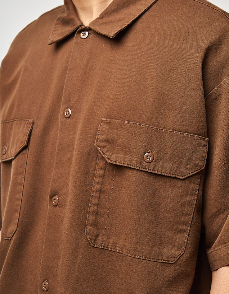 Dickies 247 GD Work S/S Shirt - Timber Brown