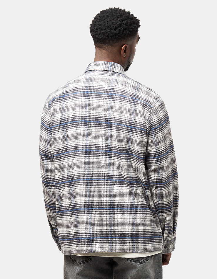 Dickies Forest Check L/S Shirt - Charcoal