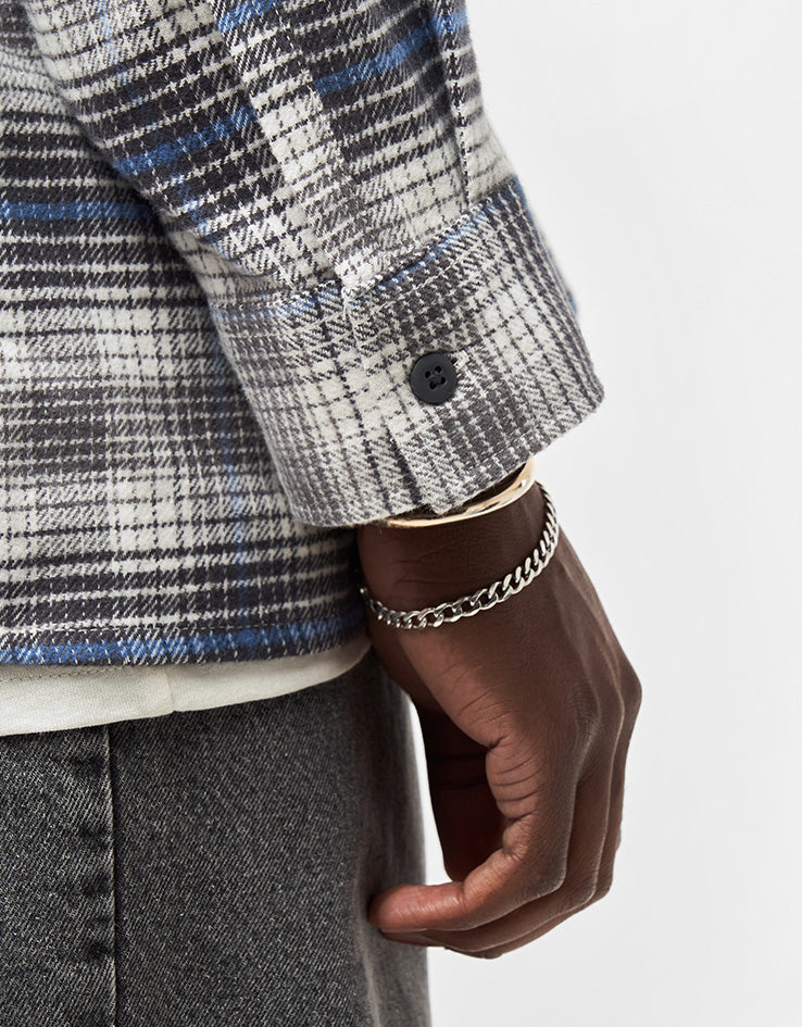 Dickies Forest Check L/S Shirt - Charcoal