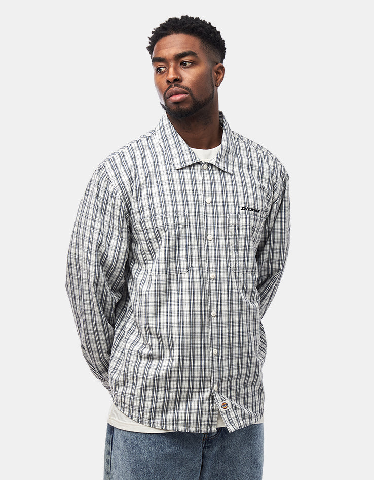 Dickies Wellsville L/S Shirt - Egret