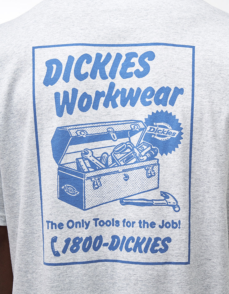 Dickies Dry Ridge T-Shirt - Light Gray