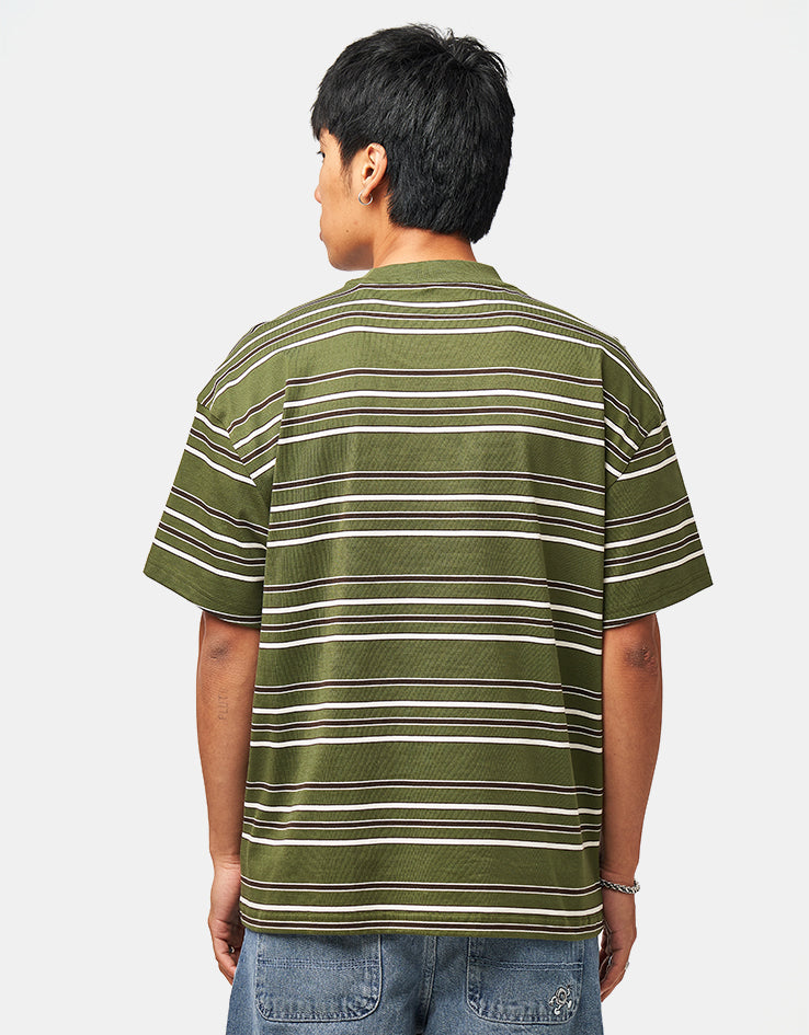 Dickies East Liberty Stripe T-Shirt - Cypress