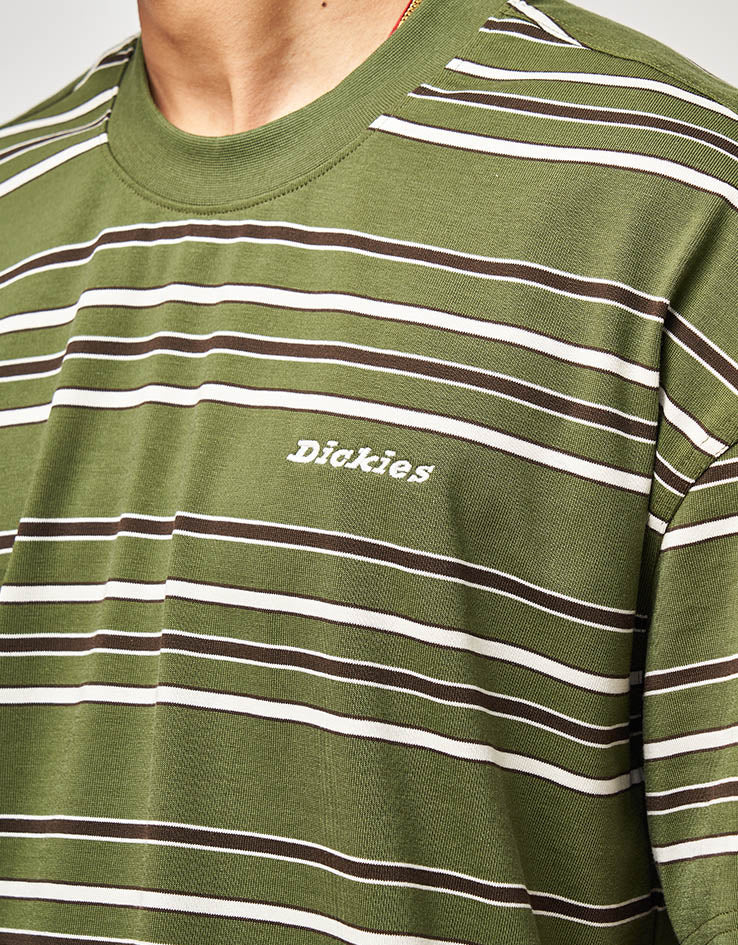 Dickies East Liberty Stripe T-Shirt - Cypress