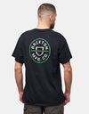 Brixton Crest II T-Shirt - Black/Stone/Green