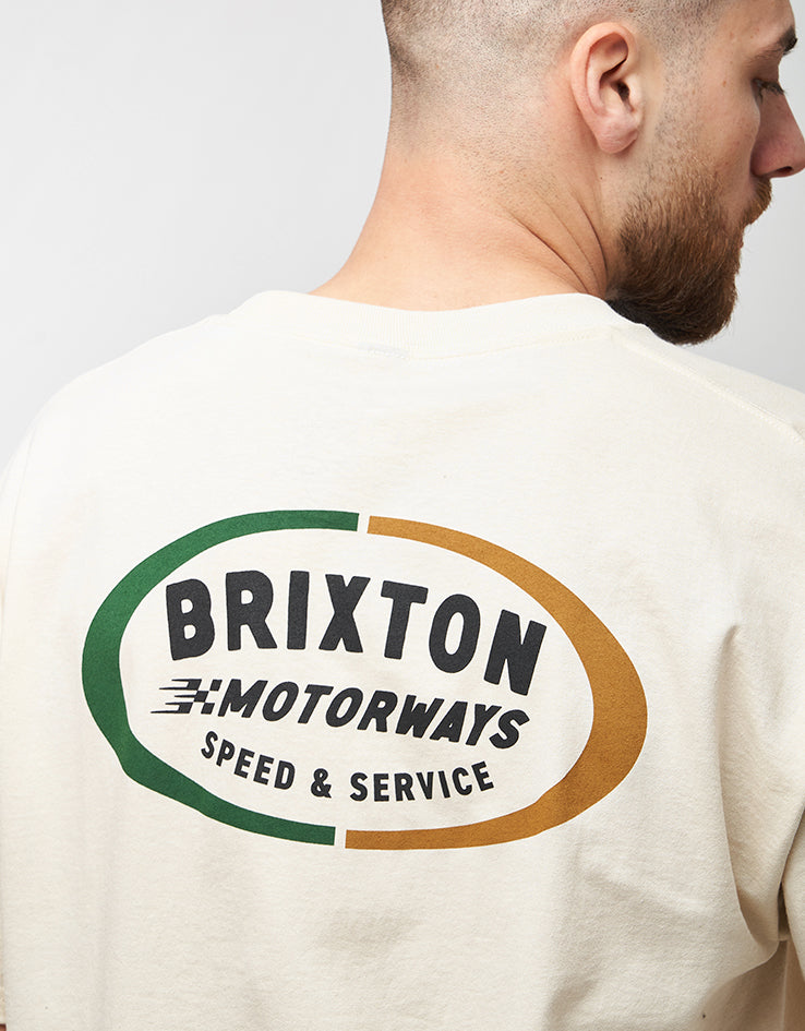 Brixton Rhett T-Shirt - Cream