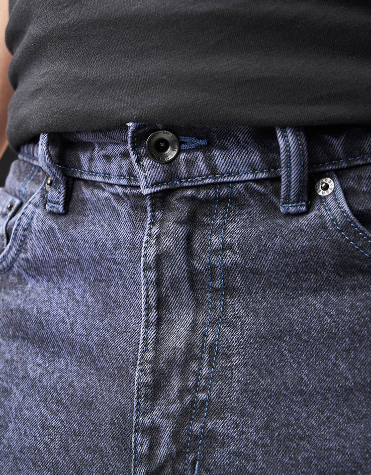 Vans Check-5 Baggy Acid Overdyed Denim Pant - Deep Indigo – Route One