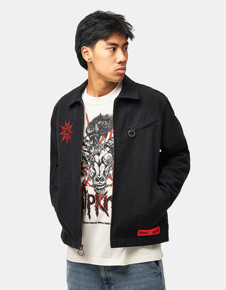 Welcome x Slipknot Self-Titled Canvas Jacket - Black