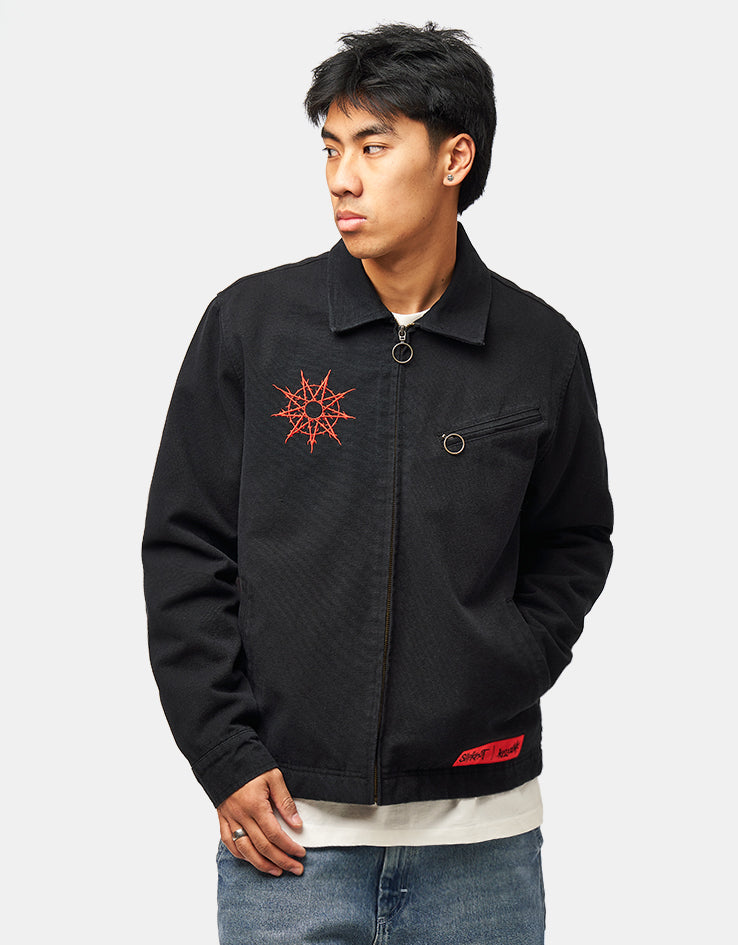 Welcome x Slipknot Self-Titled Canvas Jacket - Black