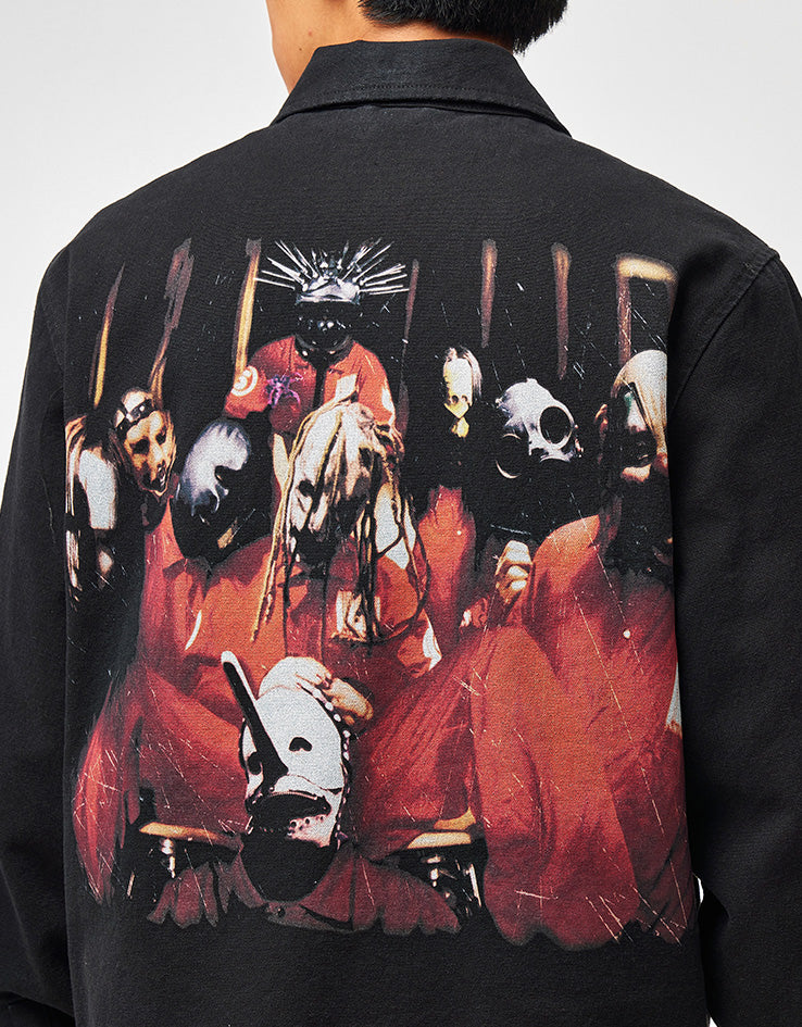 Welcome x Slipknot Self-Titled Canvas Jacket - Black – Route One