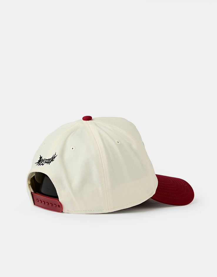 Welcome x Slipknot Nonagram Cap - White/Red