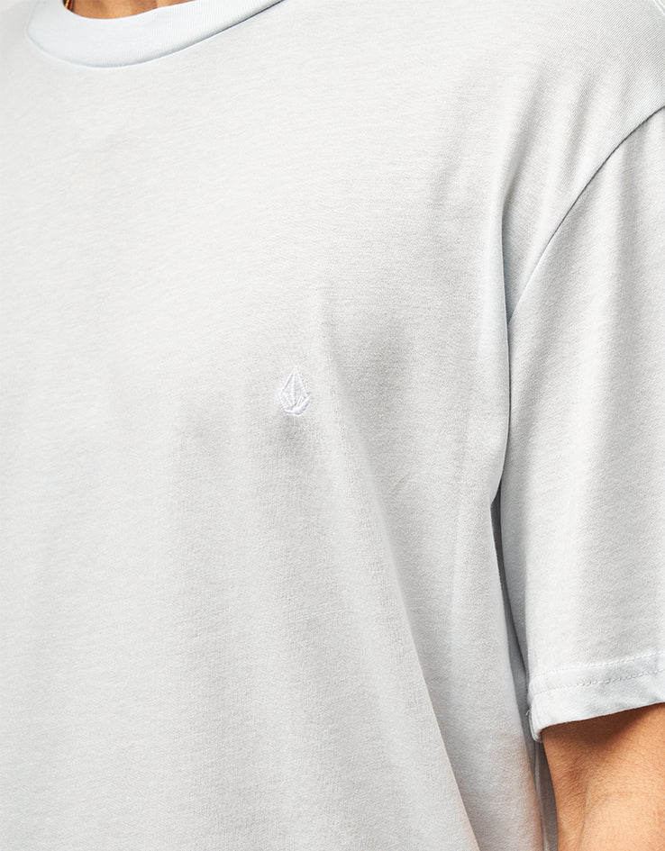 Volcom Stone Blanks T-Shirt - Light Blue Acid
