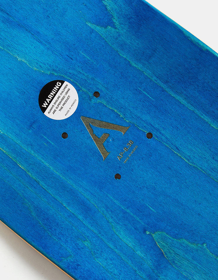 April Dashawn Clear Flame Skateboard Deck - 8.38"