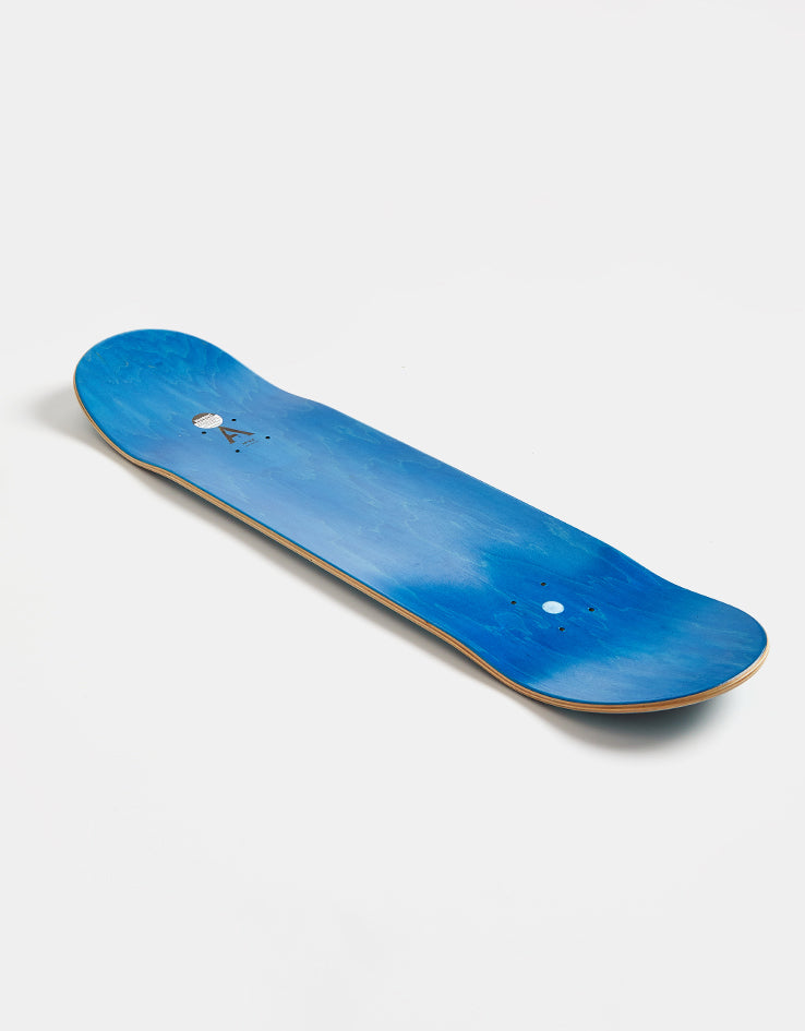 April OG Logo Skateboard Deck - Blue/Black