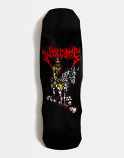 Welcome Rider on Dark Lord Skateboard Deck - 9.75"
