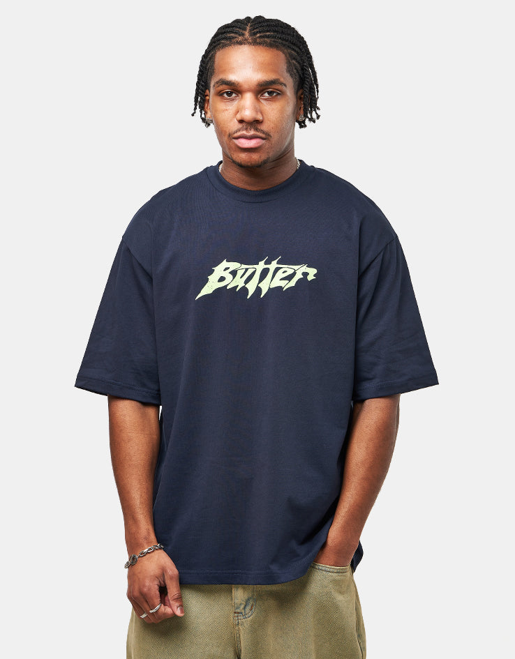 Butter Goods Amplify T-Shirt - Navy