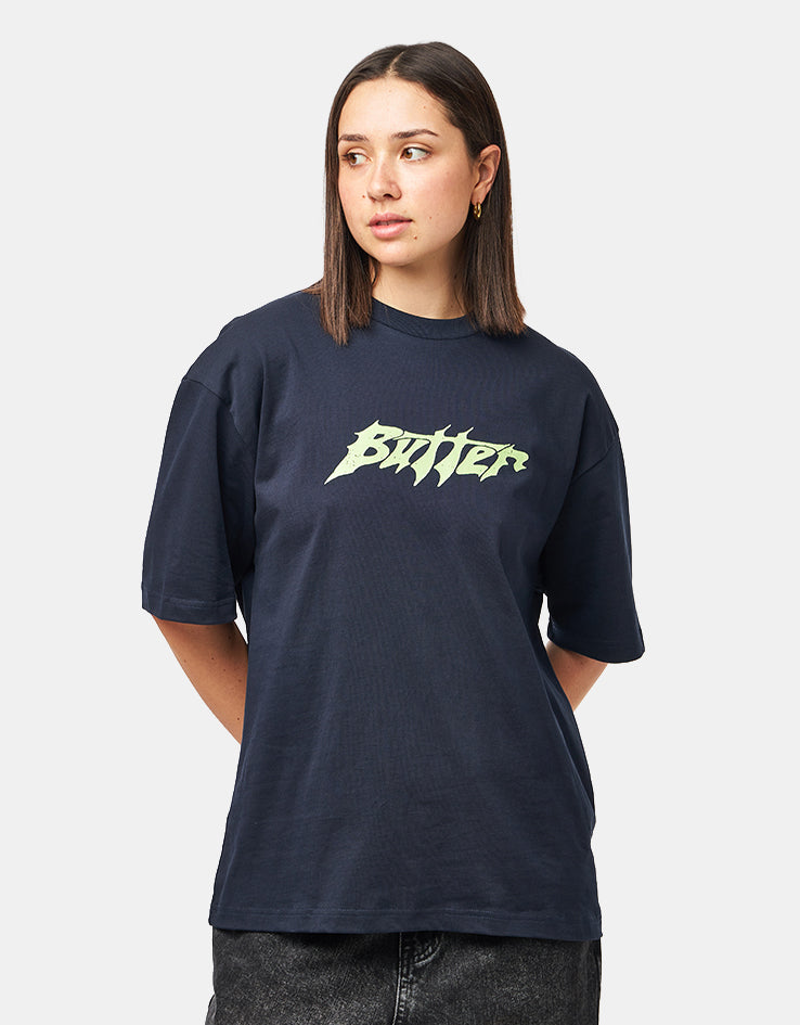Butter Goods Amplify T-Shirt - Navy