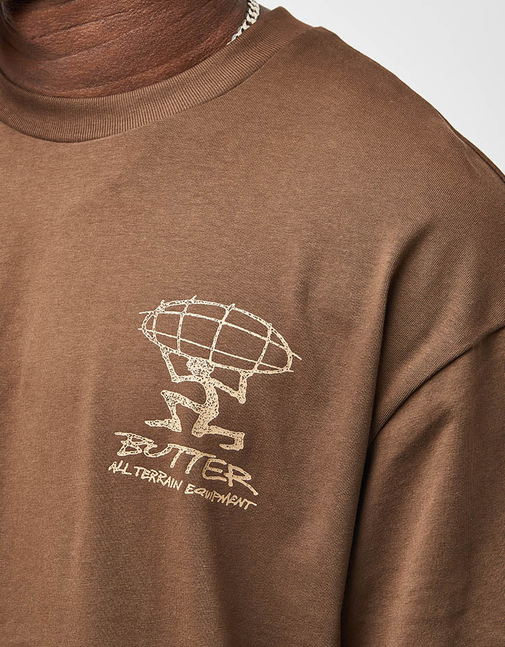 Butter Goods Terrain T-Shirt - Brown