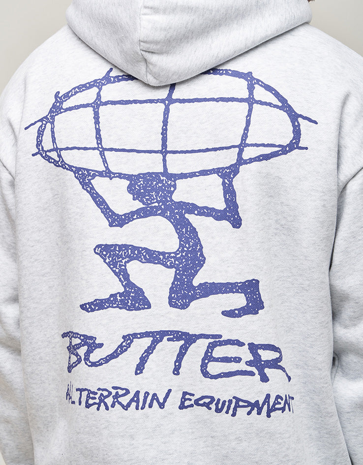 Butter Goods Terrain Pullover Hoodie - Ash