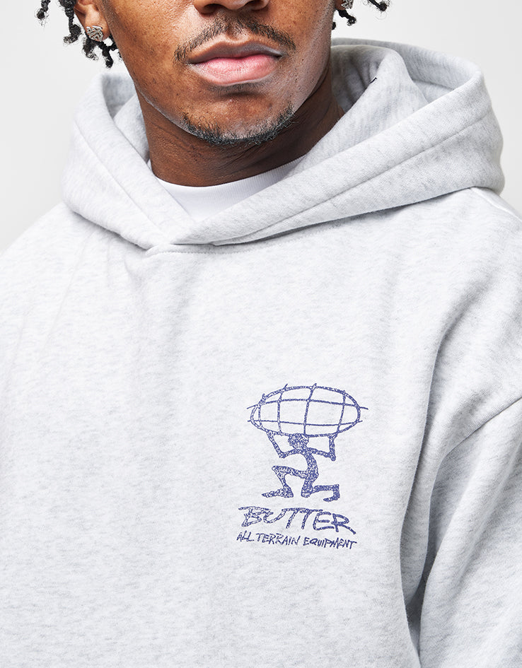 Butter Goods Terrain Pullover Hoodie - Ash