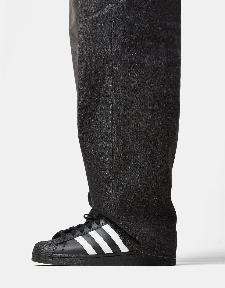 Butter Goods Scorpion Stitch Denim Jeans - Slub Black
