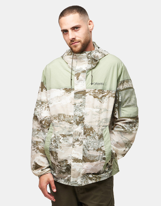 Columbia Challenger™ II Novelty Windbreaker - Safari Fieldaze/Safari