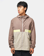 Columbia Spire Valley™ Hooded Windbreaker - Iron/Flint Grey/Neon Light