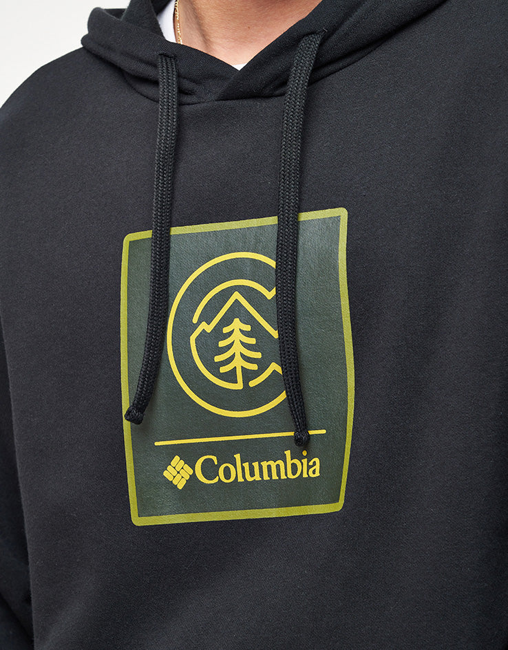 Columbia Trek™ Pullover Hoodie - Black/Linework C Badge
