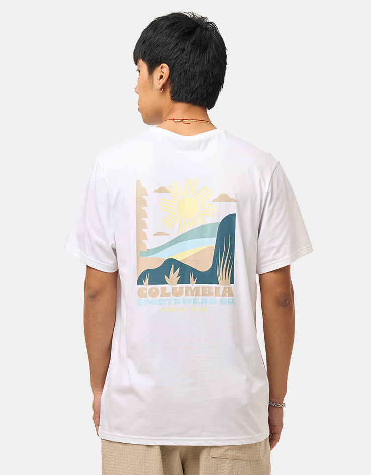 Columbia CSC™ Outdoor Back Graphic T-Shirt - White/Shining Landscape