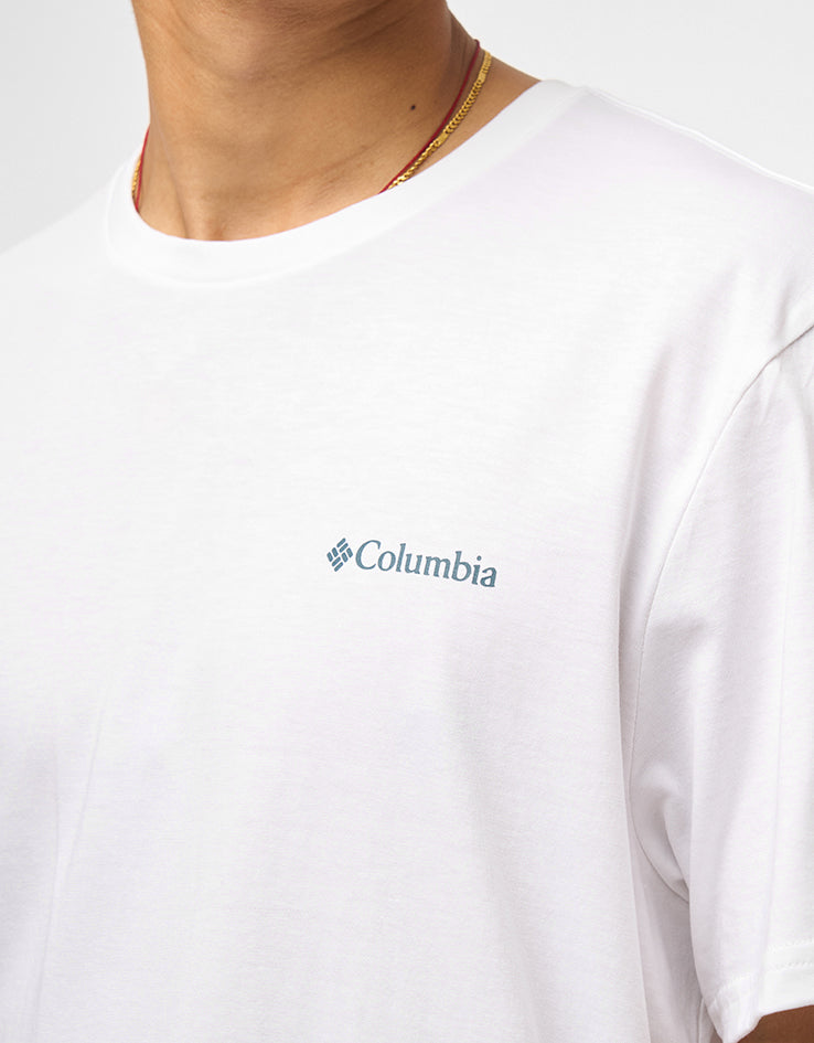 Columbia CSC™ Outdoor Back Graphic T-Shirt - White/Shining Landscape