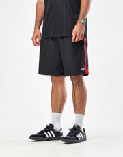 adidas Skate Water Shorts - Black/White/Red