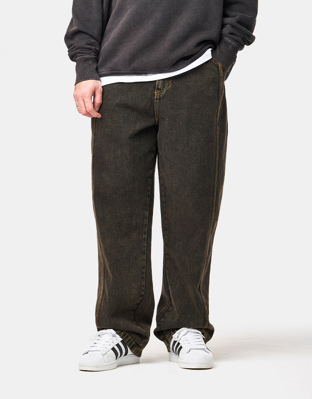 adidas x Kader Washed Denim Pant - Bronze Strata