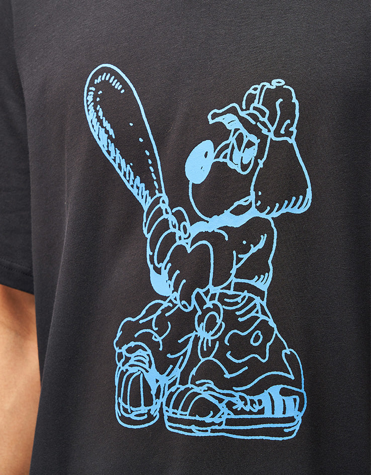 adidas x Kogancult Dog T-Shirt - Black/Lucid Ray Blue