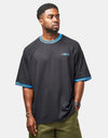 adidas Skate Form T-Shirt - Black/Lucid Ray Blue/Blue