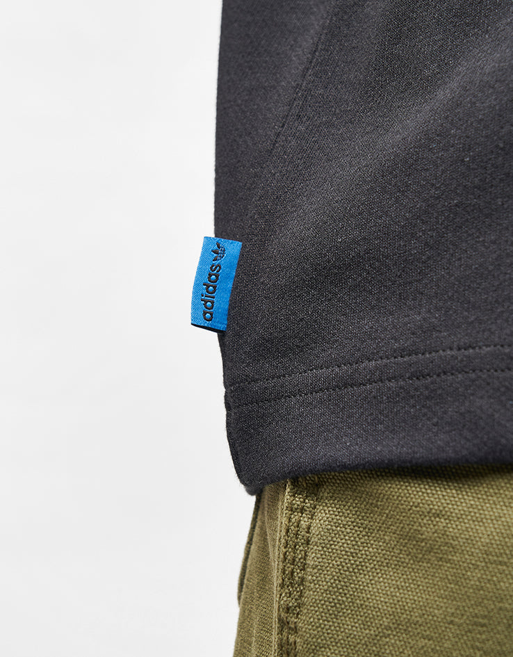 adidas Skate Form T-Shirt - Black/Lucid Ray Blue/Blue