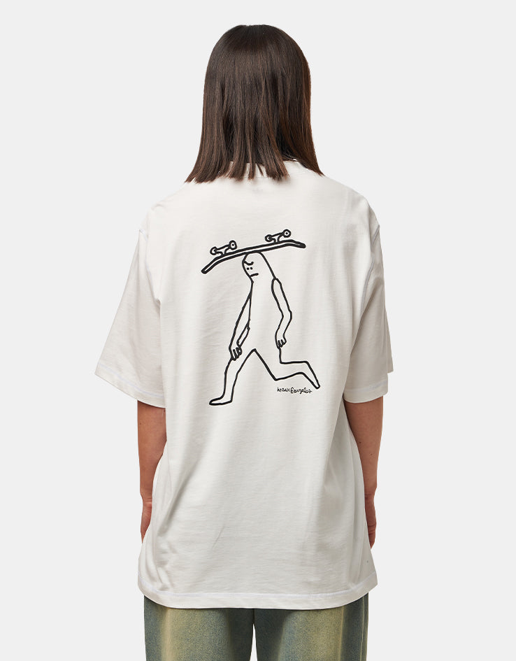 hide speed ball Tシャツ adidas x Gonz Spot T-Shirt - Core White – Route One