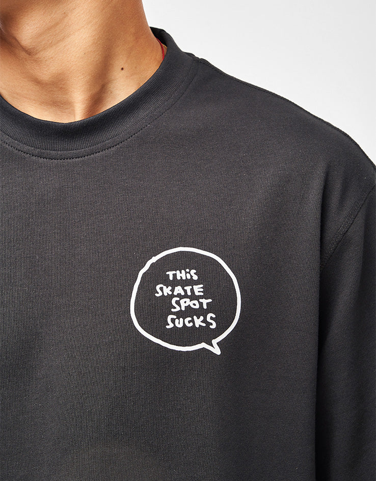 adidas x Gonz Spot T-Shirt - Black/Ice Purple