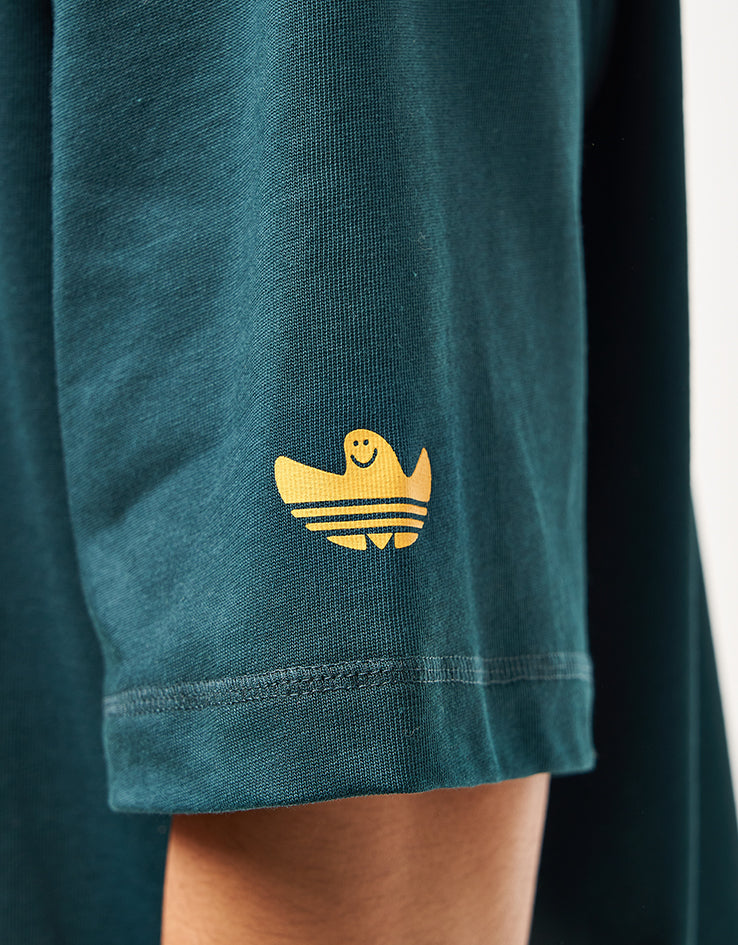 adidas x Gonz Crusty T-Shirt - Aurora Ivy/Black