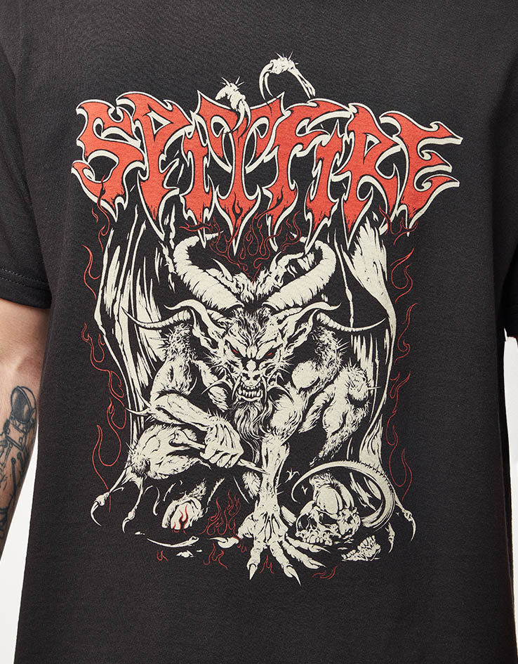 Spitfire Demon T-Shirt - Black/Multi